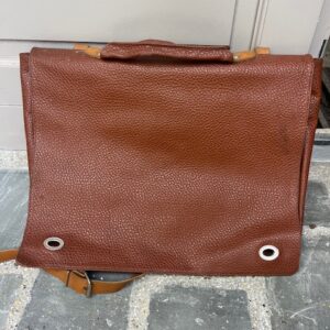 cartable marron caramel