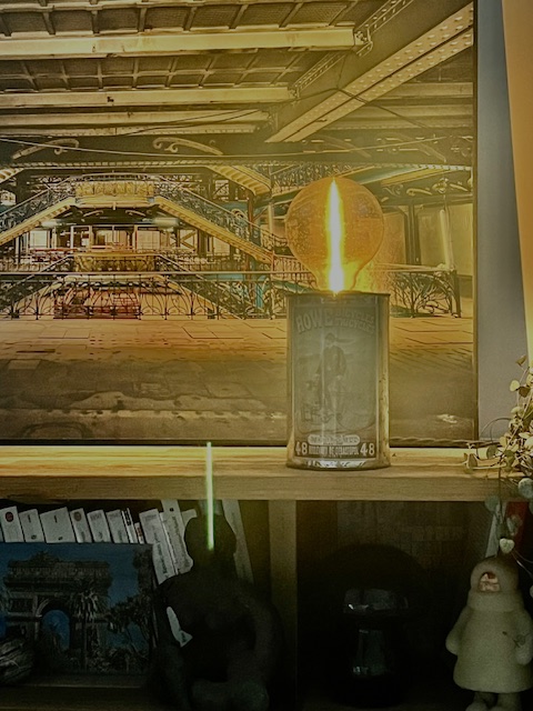 lampe tricycle 1 allumée