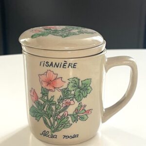 tisanière rose tremière