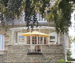 parasol dans veranda