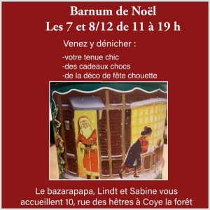 barnum de noel bazarapapanoel